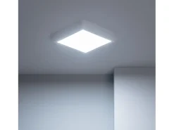Ledkia Plafón LED 18W Cuadrado Metal 225x225 mm Design White 4000K Blanco Neutro Multicolor Sale