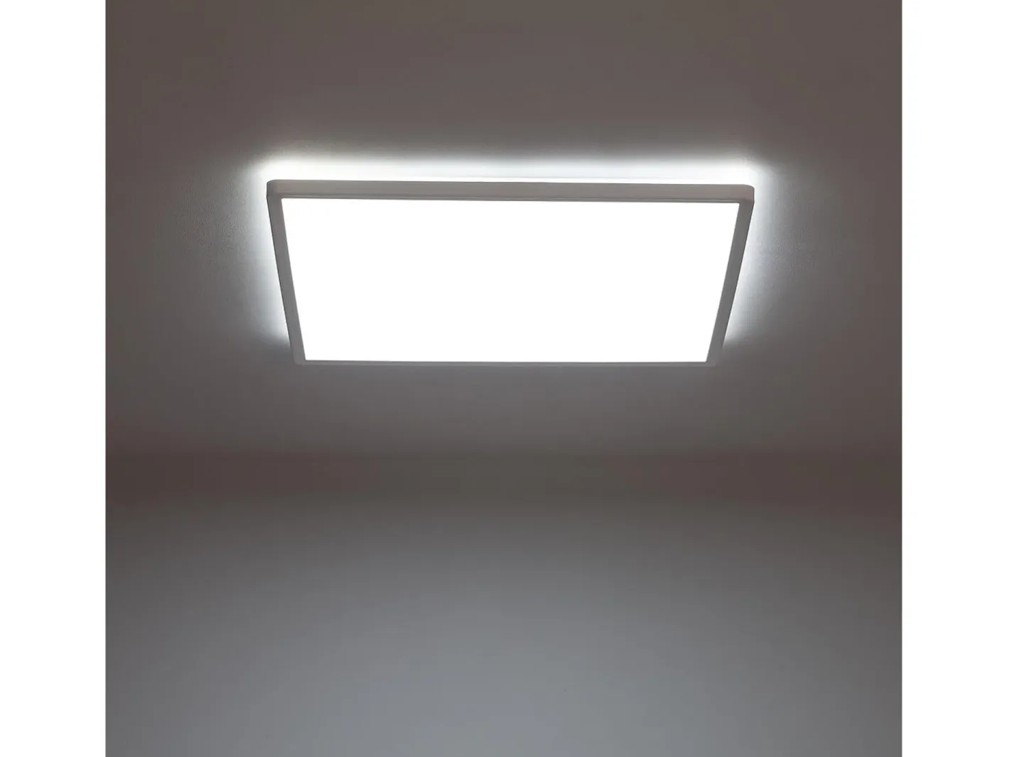 New Ledkia Plafón LED 24W Cuadrado SwitchCCT Seleccionable 420x420 mm Doble Cara Seleccionable (Cálido-Neutro-Frío) Multicolor