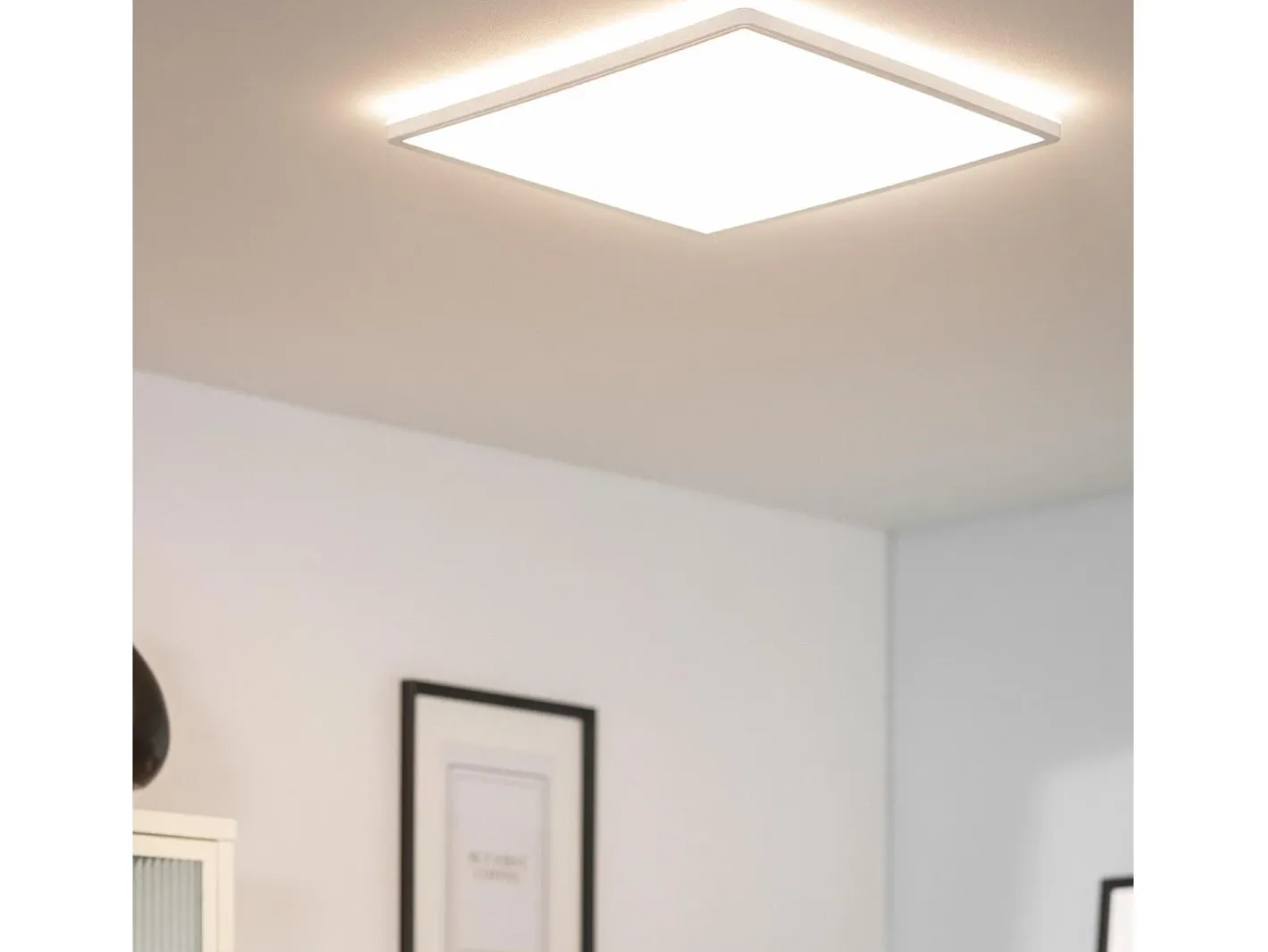 New Ledkia Plafón LED 24W Cuadrado SwitchCCT Seleccionable 420x420 mm Doble Cara Seleccionable (Cálido-Neutro-Frío) Multicolor
