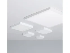 Clearance Ledkia Plafón LED 18W Cuadrado 225x225 mm 5000K Blanco Frío Multicolor