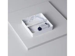 Discount Ledkia Plafón LED 12W Cuadrado 170x170 mm 5000K Blanco Frío Multicolor