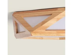 Ledkia Plafón LED 20W Madera CCT Seleccionable Altigen Madera Multicolor