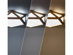 Ledkia Plafón LED 20W Madera CCT Seleccionable Altigen Madera Multicolor