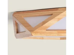 Ledkia Plafón LED 20W Madera CCT Seleccionable Altigen Madera Multicolor