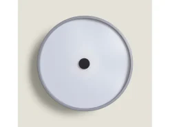 Ledkia Plafón LED 24W Metal Ø350 mm CCT Seleccionable Eyelight Oscuro Gris Outlet