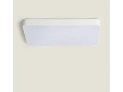 Ledkia Plafón-Plafón LED 40W Rectangular Metal 600x400 mm CCT Seleccionable Hidria Blanco Multicolor