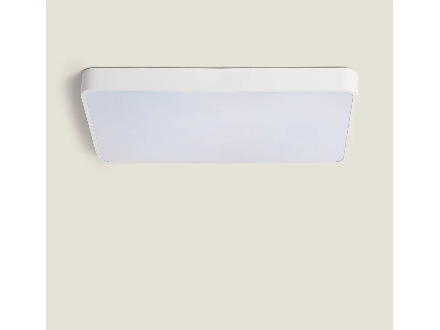 Ledkia Plafón-Plafón LED 40W Rectangular Metal 600x400 mm CCT Seleccionable Hidria Blanco Multicolor