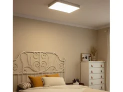 Ledkia Plafón-Plafón LED 40W Rectangular Metal 600x400 mm CCT Seleccionable Hidria Blanco Multicolor