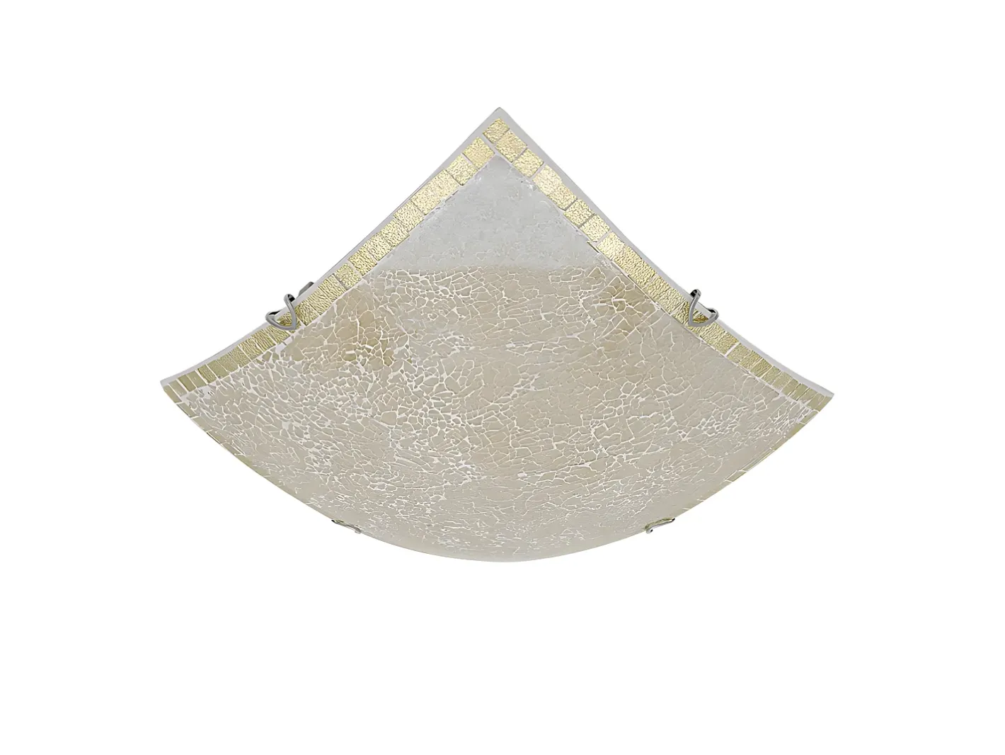 Sale AKUNADECOR Plafon Cuadrado Modelo Tenor Dorado