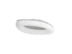 AKUNADECOR Plafon Led Dimable Paris 60w /plata Con Mando A Distancia Blanco Clearance