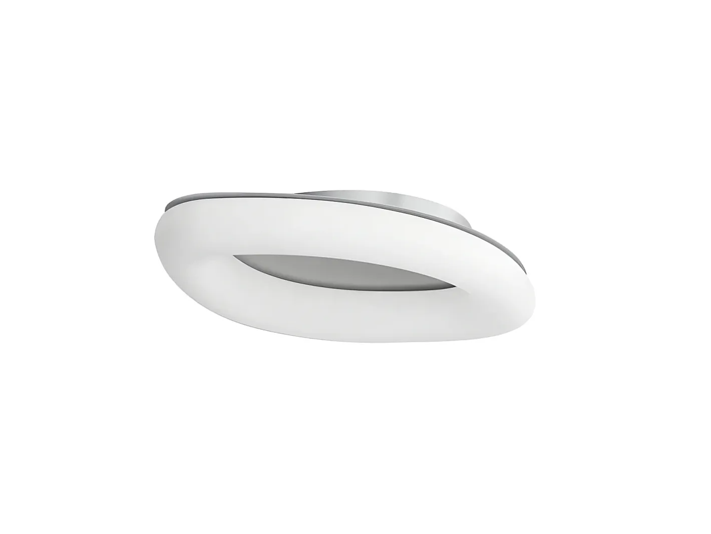 AKUNADECOR Plafon Led Dimable Paris 60w /plata Con Mando A Distancia Blanco Clearance