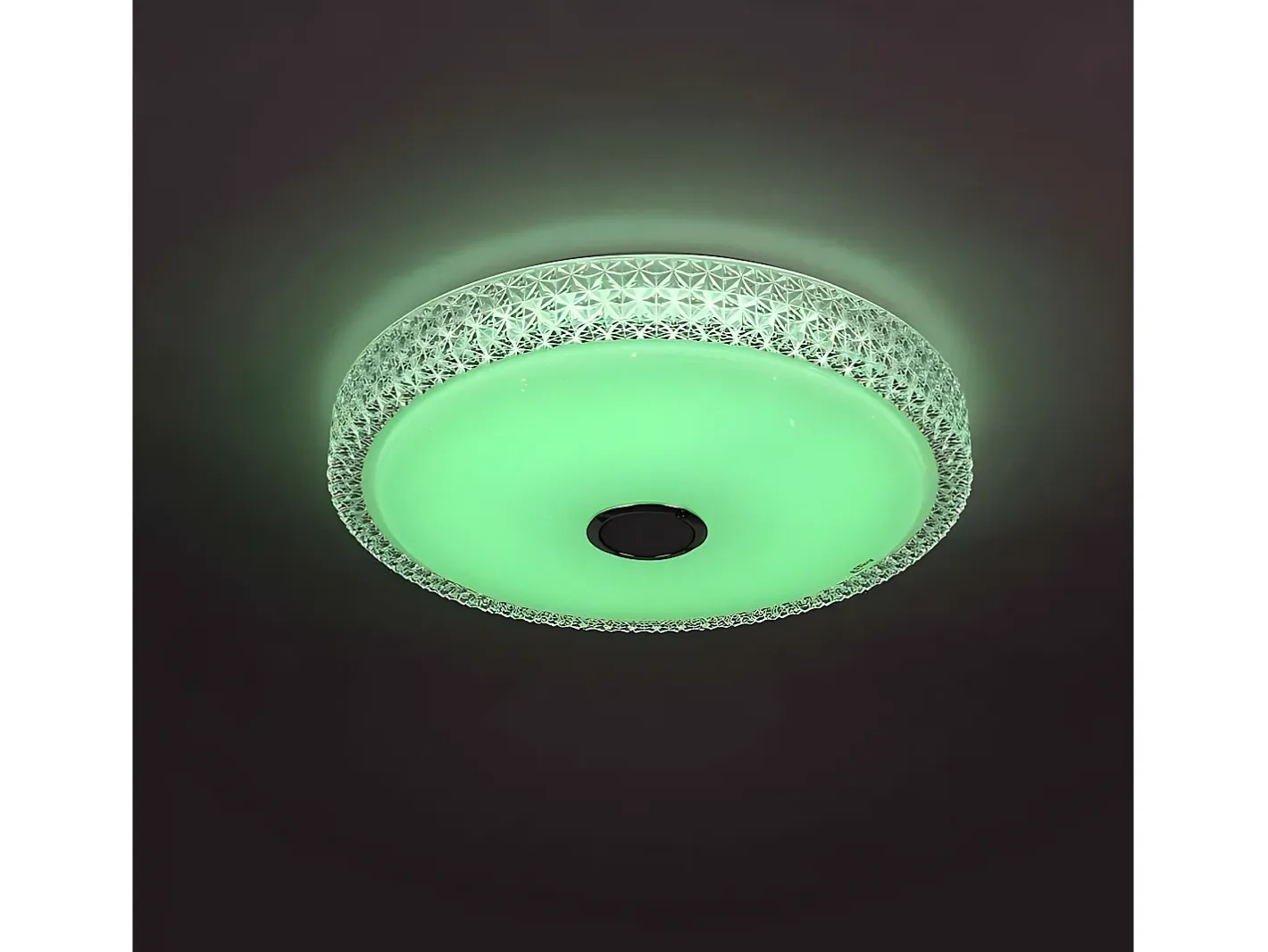 AKUNADECOR Plafón-Plafon Zaid Led 72w Con Rgb, Altavoz Y Buetooth Blanco