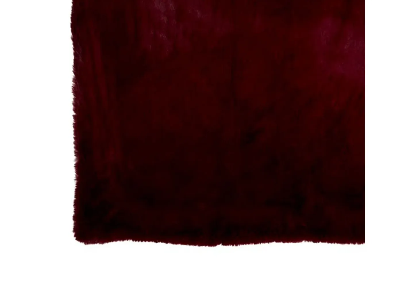 Best J-Line Plaid de poliéster de 180x130 cm Rojo