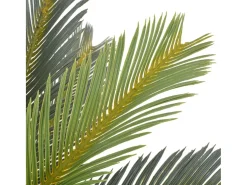 Planta artificial con maceta Cycas Palm Green 90 cm Verde