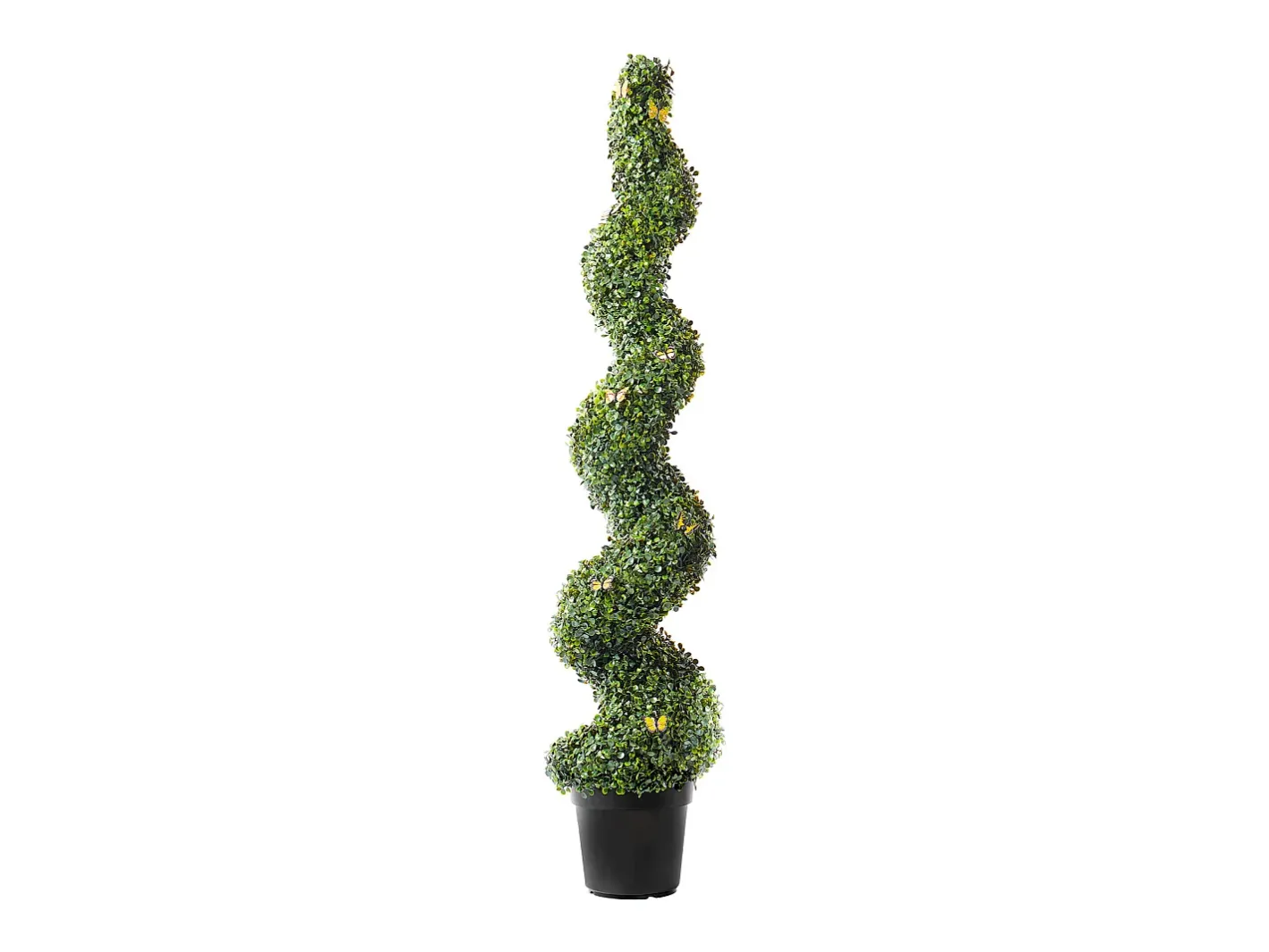 Planta Artificial, SucceBuy 150 cm Boj Artificial Topiario, Resistente a los Rayos UV, Decoraci贸n para el Hogar, 2 Unidades Verde New