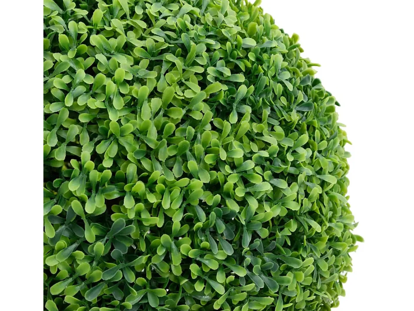 Planta Artificial-Planta de boj artificial con maceta en forma de bola 71 cm Verde