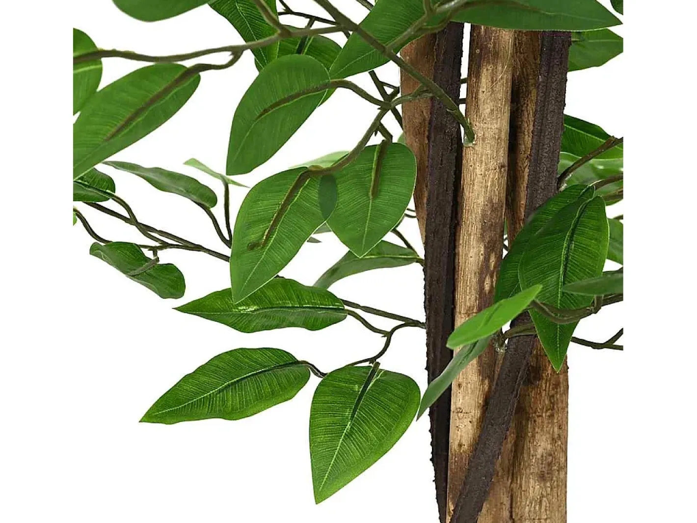 Planta Artificial-Planta ficus artificial 788 hojas 120 cm Verde