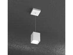 Plate Sospensione Tubo H.10 1 Luce Bianco Blanco Discount