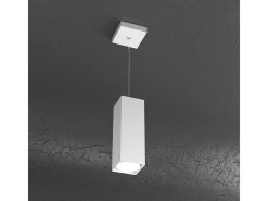 Sale Plate Sospensione Tubo H.25 1 Luce Bianco Blanco