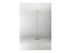 Hot Platón - Lámpara de pie LED regulable de 30 W, 3000 K, 2968 lm, 190 cm de alto, interruptor de pedal de encendido/apagado - Perenz - Blanco