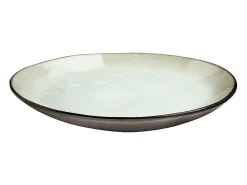 MEDARD DE NOBLAT Plato postre Shadow Nacre 20.5 cm (Lote de 6) Marrón Gres Reactivo Esmaltado Marru00f3n Best