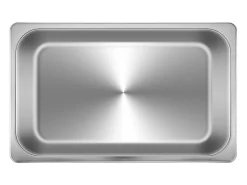 Clearance Plato, SucceBuy - Sartén Vaporera de Acero Inoxidable de 10,1 CM de Profundidad con Tapa, 13 L, Antiatasco, Paquete de 4