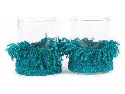 New Bazar Bizar Portavelas Oh My Gee - Aqua - L Azul