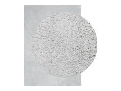 Garden Furniture Alfombra De Salón-Prolenta Premium - Alfombra de pelo corto suave lavable HUARTE 160x230 cm Gris