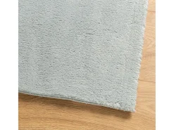 Garden Furniture Alfombra De Salón-Prolenta Premium - Alfombra de pelo corto suave lavable HUARTE 200x200 cm Azul