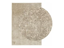Garden Furniture Prolenta Premium - Alfombra pelo largo aspecto brillante ISTAN beige 120x170 cm Multicolor New