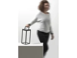 Pronto farola solar antracita 2,2w led bateria IP54 h. 52,5 cm Gris antracita