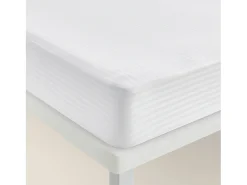PIKOLIN Protector Colchón 100% Algodón Transpirable 80x190/200cm Home Blanco Outlet