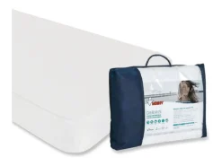 Ropa De Cama-Protector Colchón Dermis Individual Impermeable Antiácaros 105x180/190 cm