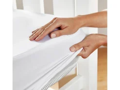 PIKOLIN Ropa De Cama-Protector colchón TENCEL™ impermeable 60x120cm Blanco