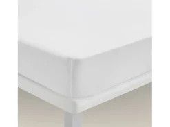 PIKOLIN Ropa De Cama-Protector colchón 140x196cm | HOME | Transpirable | Hasta 32cm Blanco