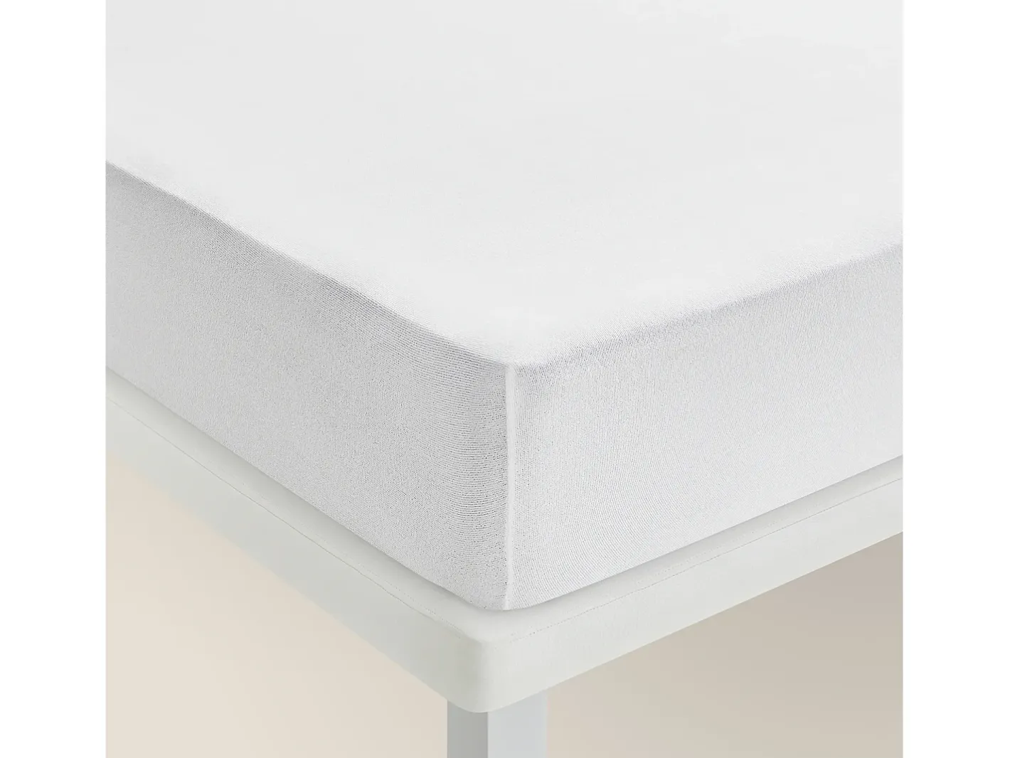 PIKOLIN Ropa De Cama-Protector colchón 160x196cm | HOME | 5 caras | Hasta 32cm Blanco