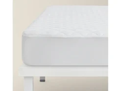 PIKOLIN Ropa De Cama-Protector colchón 135x196cm| HOME| Impermeable| Hasta 32cm Blanco