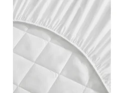PIKOLIN Ropa De Cama-Protector colchón 150x196cm| HOME| Microfibra| OEKO-TEX| 32cm Blanco
