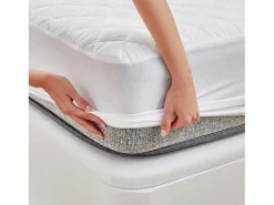 Best PIKOLIN Protector colchón 90x196cm| HOME| Microfibra| OEKO-TEX| 32cm Blanco