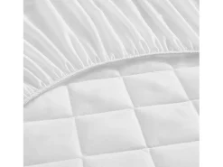 PIKOLIN Ropa De Cama-Protector colchón 120x196cm| HOME| Impermeable| Hasta 32cm Blanco