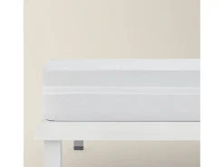 PIKOLIN Protector de colchón 90x196cm| HOME| Hasta 34cm| Impermeable Blanco Best