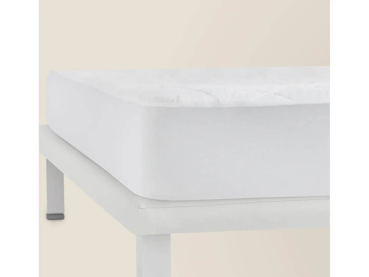 PIKOLIN Ropa De Cama-Protector de colchón 80x196cm| HOME| Impermeable| Hasta 32cm Blanco