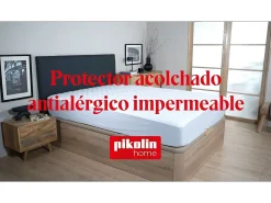 Best PIKOLIN Protector de colchón 140x196cm| HOME| Impermeable| Hasta 32cm Blanco