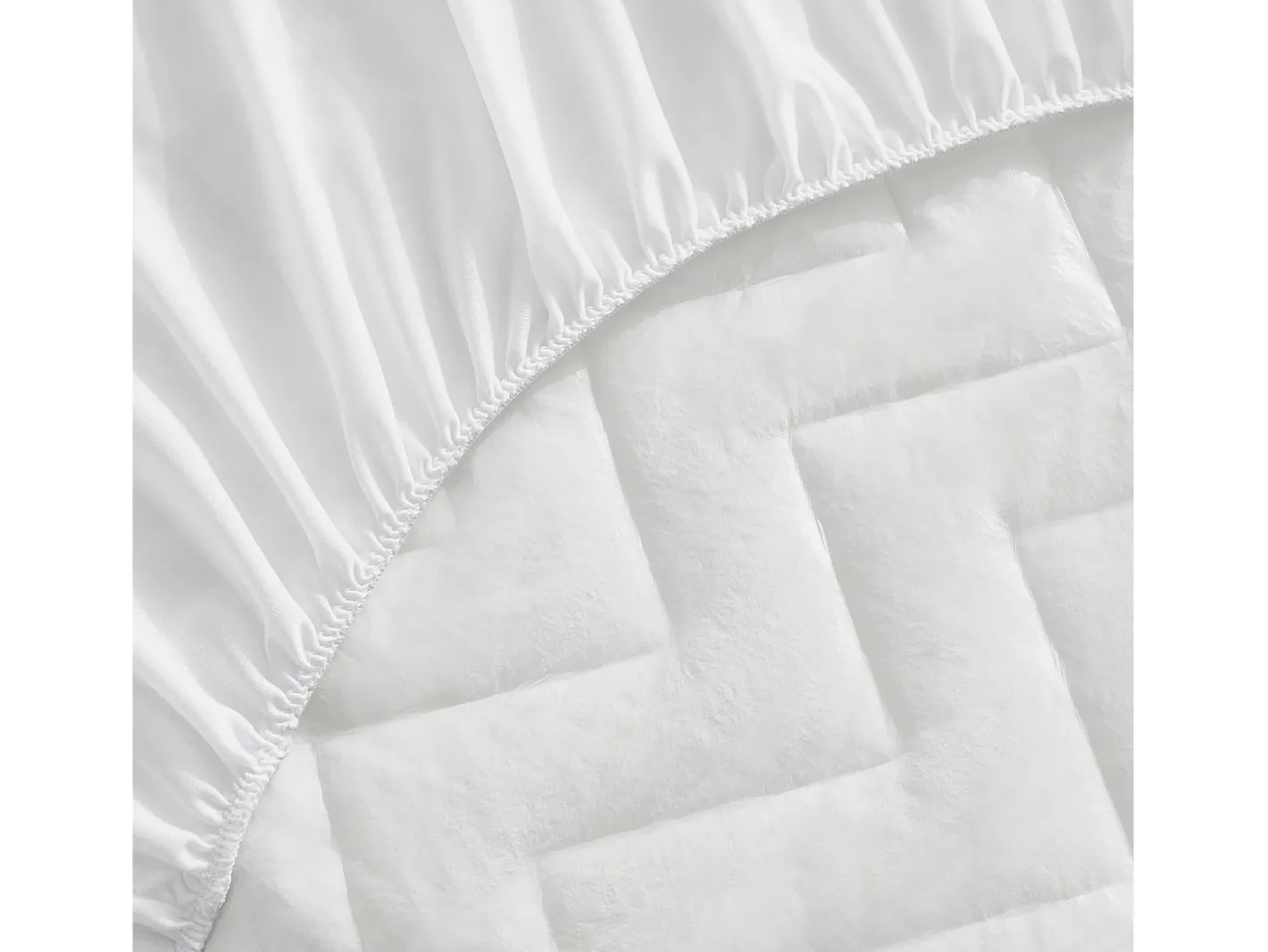 Best PIKOLIN Protector de colchón 140x196cm| HOME| Impermeable| Hasta 32cm Blanco