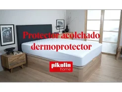 Outlet PIKOLIN Protector de colchón 105x196cm| HOME| Aloe Vera| Hasta 32cm Blanco