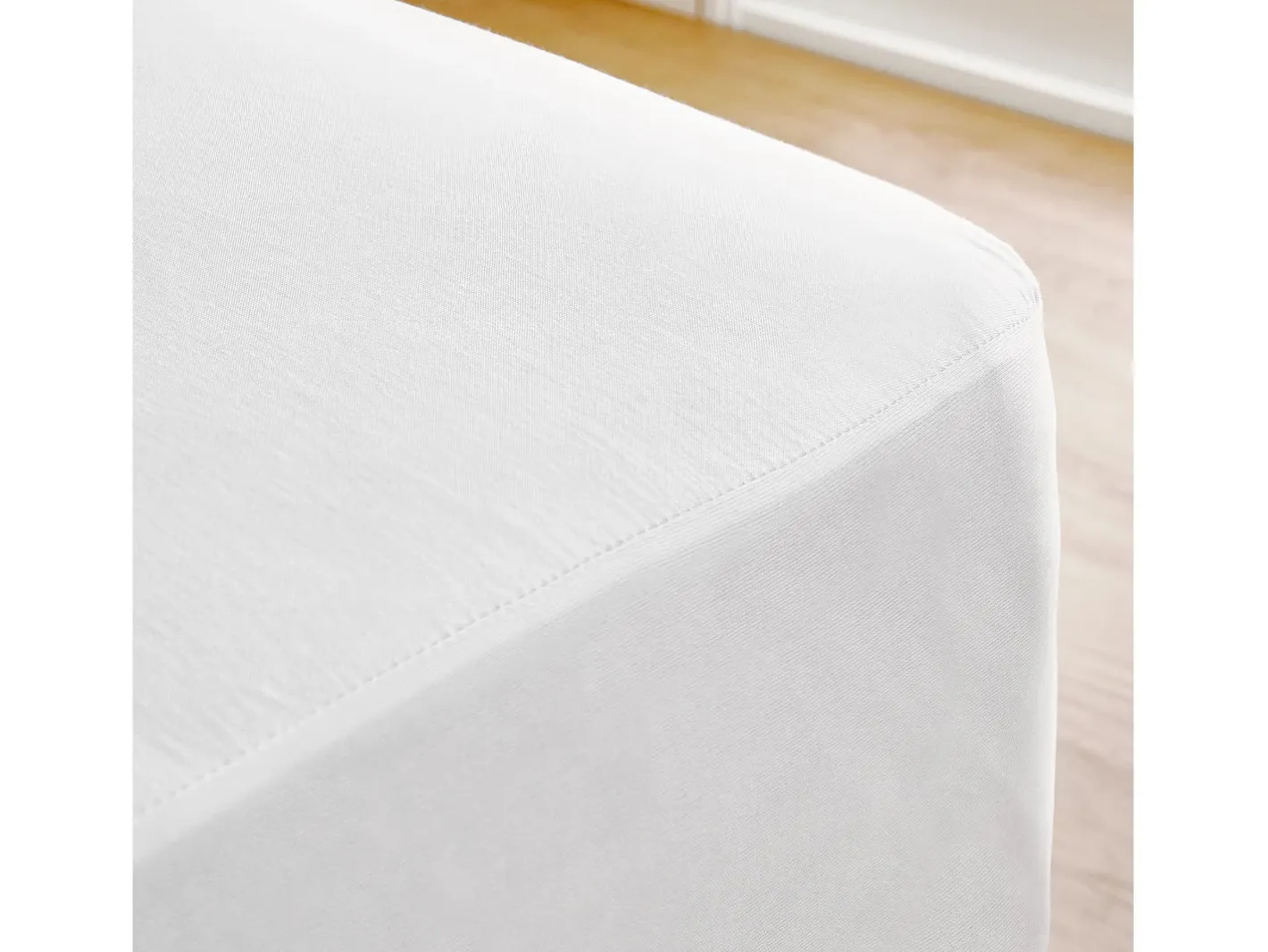 PIKOLIN Ropa De Cama-Protector de colchón 80x196cm| HOME| Impermeable| Hasta 32cm Blanco