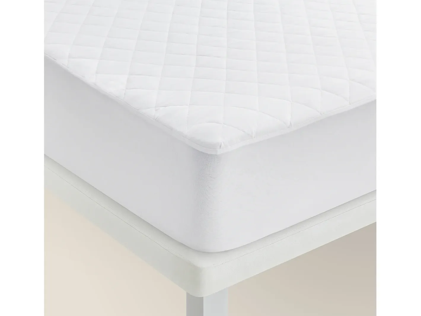 PIKOLIN Protector de colchón 90x196cm| HOME| Aloe Vera| Hasta 32cm Blanco Best