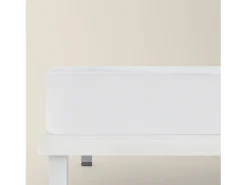 PIKOLIN Ropa De Cama-Protector de colchón 135x196cm| HOME| Algodón Rizo| 32cm Blanco