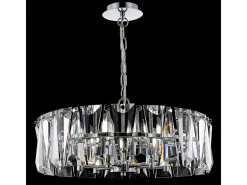 Maytoni Puntes Lámpara Colgante de Techo Cromada, 6 Luces, E14 Gris Discount