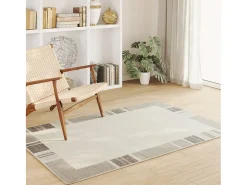 Garden Furniture Ralph Alfombra interior exterior antideslizante pelo corto 120x180 cm Topo Clearance